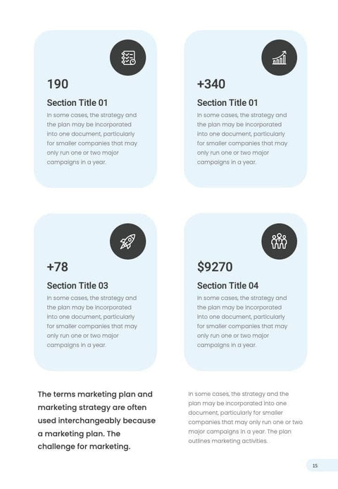 Annual-Report-Documents Documents Blue Light and Dark Gray Minimalist Annual Report PowerPoint Template powerpoint-template keynote-template google-slides-template infographic-template