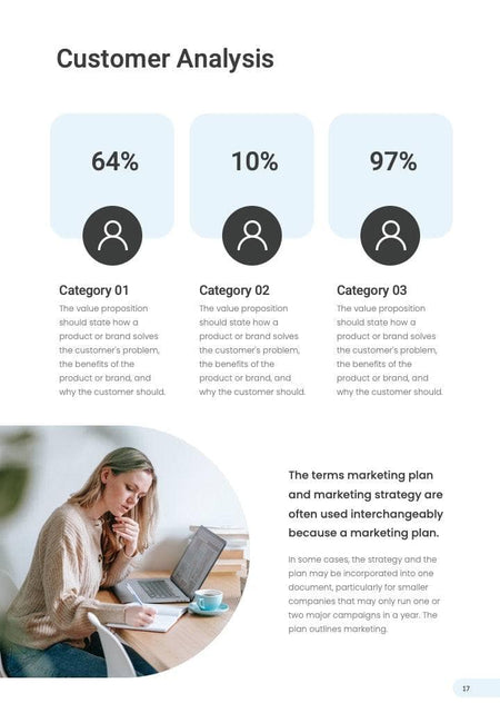Annual-Report-Documents Documents Blue Light and Dark Gray Minimalist Annual Report PowerPoint Template powerpoint-template keynote-template google-slides-template infographic-template