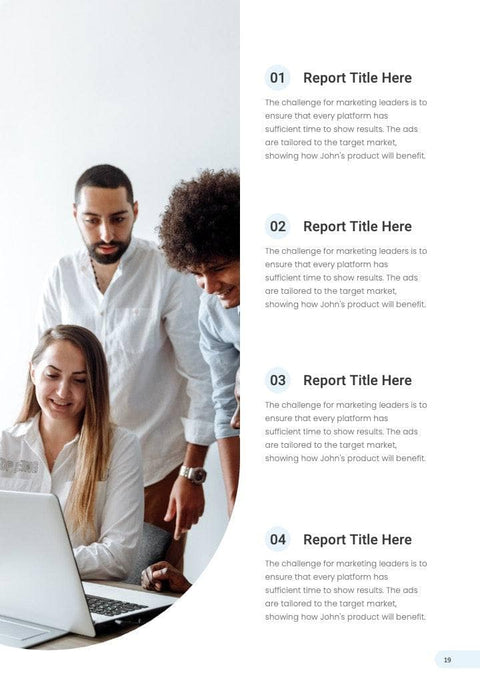 Annual-Report-Documents Documents Blue Light and Dark Gray Minimalist Annual Report PowerPoint Template powerpoint-template keynote-template google-slides-template infographic-template