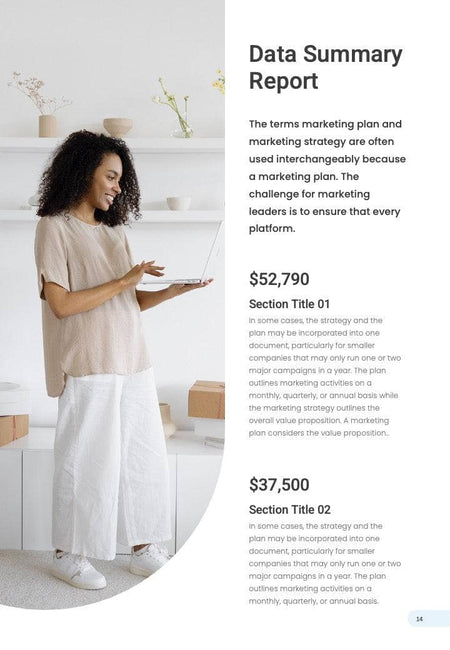 Annual-Report-Documents Documents Blue Light and Dark Gray Minimalist Annual Report PowerPoint Template powerpoint-template keynote-template google-slides-template infographic-template