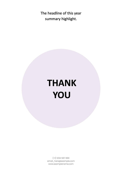 Annual-Report-Documents Documents Lavender Light Minimalist Annual Report PowerPoint Template powerpoint-template keynote-template google-slides-template infographic-template