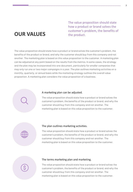 Annual-Report-Documents Documents Lavender Light Minimalist Annual Report PowerPoint Template powerpoint-template keynote-template google-slides-template infographic-template