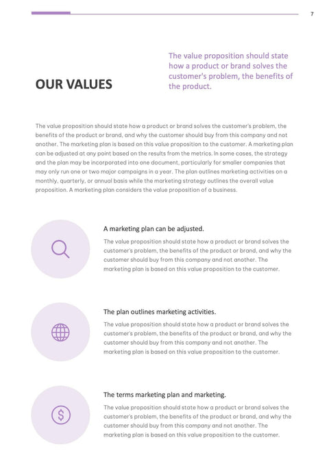 Annual-Report-Documents Documents Lavender Light Minimalist Annual Report PowerPoint Template powerpoint-template keynote-template google-slides-template infographic-template