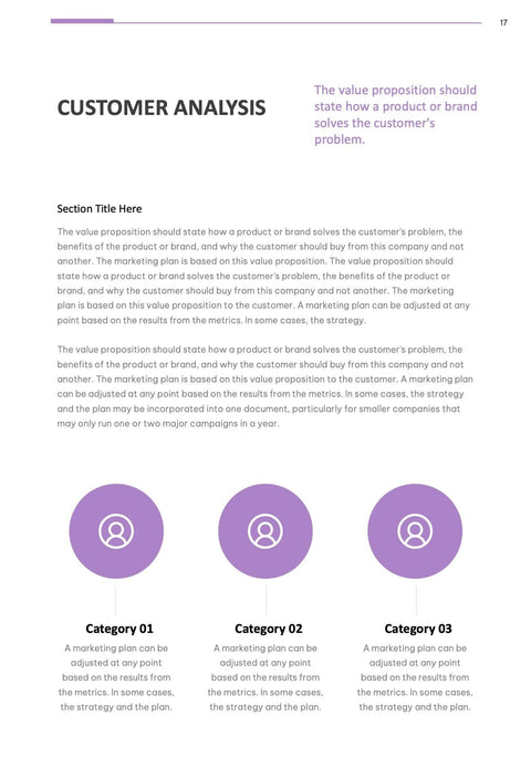 Annual-Report-Documents Documents Lavender Light Minimalist Annual Report PowerPoint Template powerpoint-template keynote-template google-slides-template infographic-template