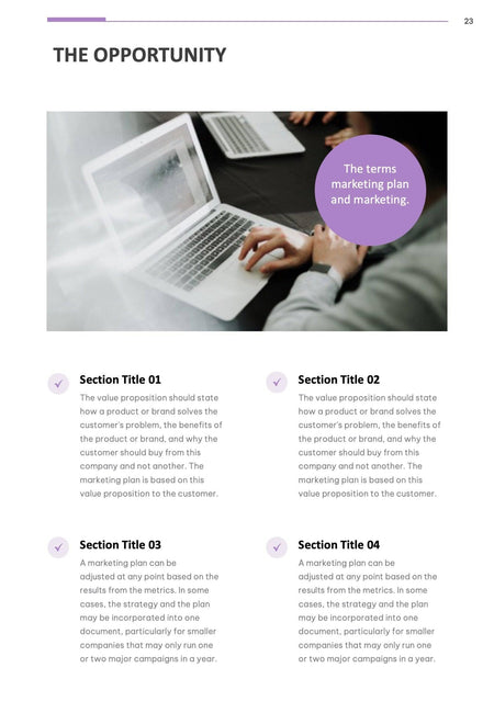 Annual-Report-Documents Documents Lavender Light Minimalist Annual Report PowerPoint Template powerpoint-template keynote-template google-slides-template infographic-template