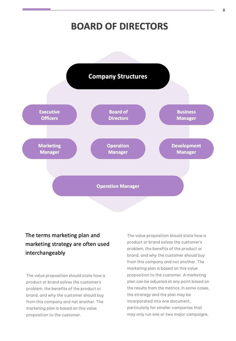 Annual-Report-Documents Documents Lavender Light Minimalist Annual Report PowerPoint Template powerpoint-template keynote-template google-slides-template infographic-template