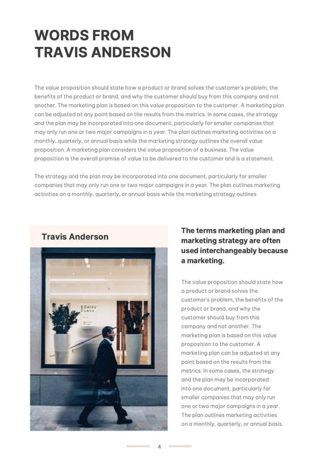 Annual-Report-Documents Documents Light Pink Minimalist Annual Report PowerPoint Template powerpoint-template keynote-template google-slides-template infographic-template