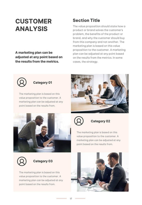 Annual-Report-Documents Documents Light Pink Minimalist Annual Report PowerPoint Template powerpoint-template keynote-template google-slides-template infographic-template