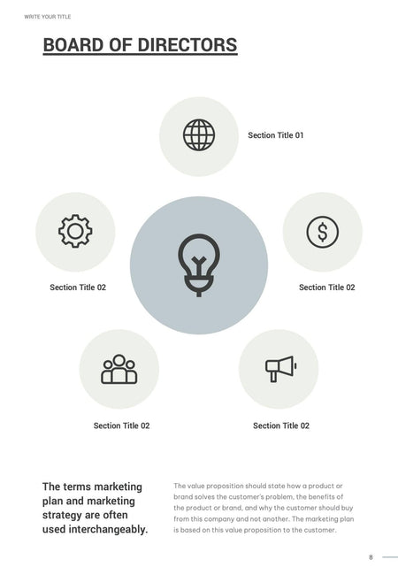 Annual-Report-Documents Documents Olympic White Minimalist Annual Report PowerPoint Template powerpoint-template keynote-template google-slides-template infographic-template