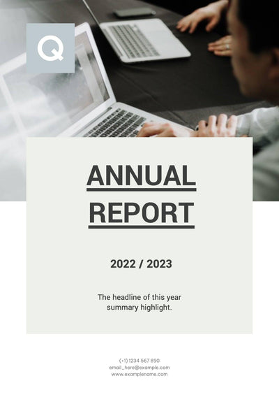 Annual-Report-Documents Documents Olympic White Minimalist Annual Report PowerPoint Template powerpoint-template keynote-template google-slides-template infographic-template