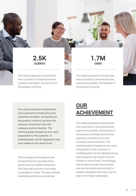 Annual-Report-Documents Documents Olympic White Minimalist Annual Report PowerPoint Template powerpoint-template keynote-template google-slides-template infographic-template