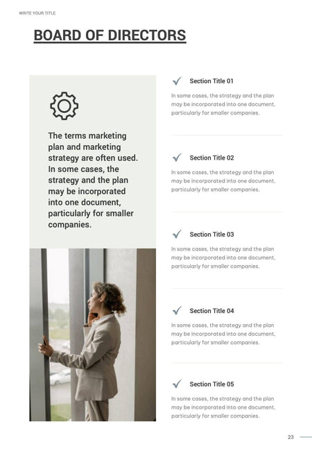 Annual-Report-Documents Documents Olympic White Minimalist Annual Report PowerPoint Template powerpoint-template keynote-template google-slides-template infographic-template