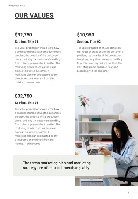 Annual-Report-Documents Documents Olympic White Minimalist Annual Report PowerPoint Template powerpoint-template keynote-template google-slides-template infographic-template