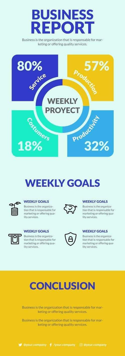 Business Infographics V10-Business-Powerpoint-Keynote-Google-Slides-Adobe-Illustrator-Infografolio