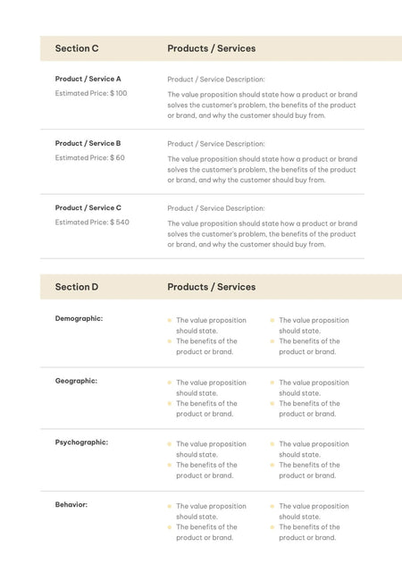 Business-Plan-Templates Documents Beige and Yellow Business Plan Template S01022301 powerpoint-template keynote-template google-slides-template infographic-template