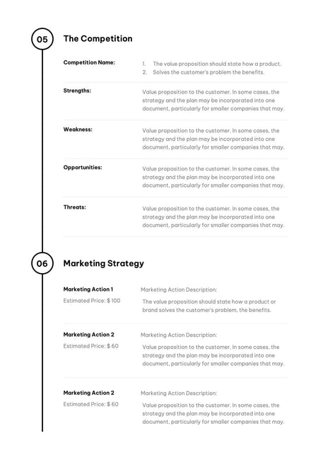 Business-Plan-Templates Documents Black and White Business Plan Template S01022301 powerpoint-template keynote-template google-slides-template infographic-template