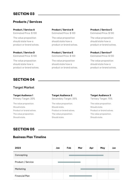 Business-Plan-Templates Documents Blue Gray Business Plan Template S01022301 powerpoint-template keynote-template google-slides-template infographic-template