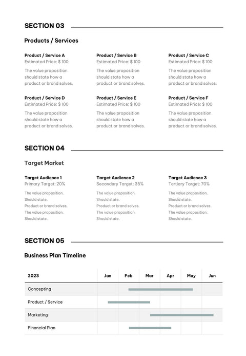 Business-Plan-Templates Documents Blue Gray Business Plan Template S01022301 powerpoint-template keynote-template google-slides-template infographic-template
