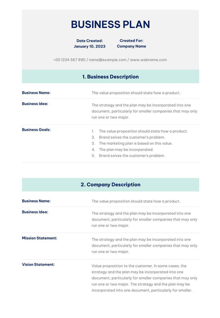 Business-Plan-Templates Documents Green and Gray Business Plan Template S01022301 powerpoint-template keynote-template google-slides-template infographic-template