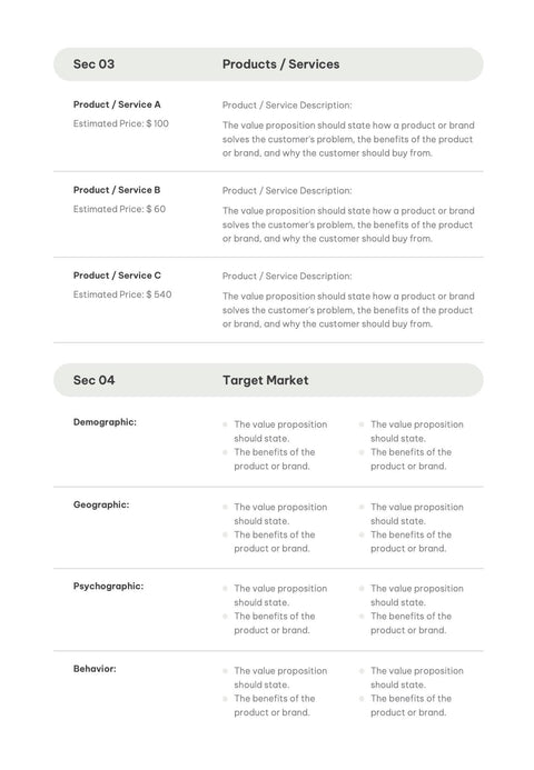 Business-Plan-Templates Documents Light Gray Business Plan Template S01022301 powerpoint-template keynote-template google-slides-template infographic-template