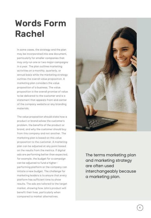 Business-Proposal-2-Pages-Infographics Documents Aqua Spring Minimalist Annual Report Portrait PowerPoint Template powerpoint-template keynote-template google-slides-template infographic-template
