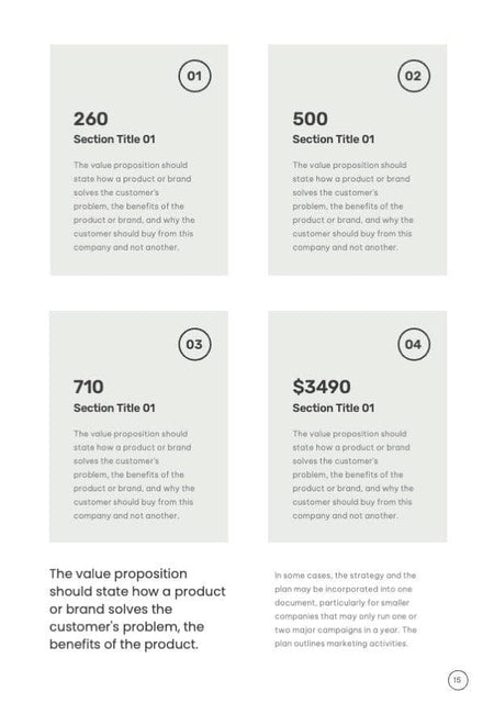 Business-Proposal-2-Pages-Infographics Documents Aqua Spring Minimalist Annual Report Portrait PowerPoint Template powerpoint-template keynote-template google-slides-template infographic-template