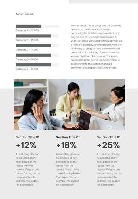 Business-Proposal-2-Pages-Infographics Documents Minimalist Annual Report PowerPoint Template powerpoint-template keynote-template google-slides-template infographic-template