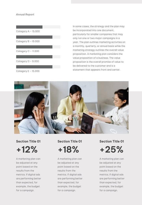 Business-Proposal-2-Pages-Infographics Documents Minimalist Annual Report PowerPoint Template powerpoint-template keynote-template google-slides-template infographic-template