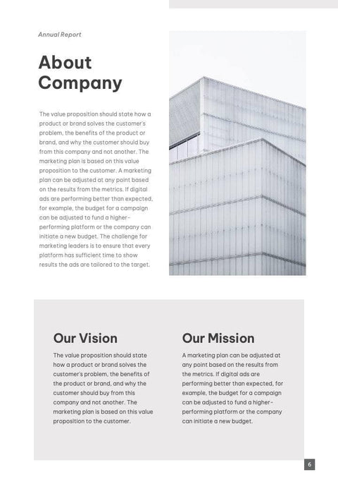 Business-Proposal-2-Pages-Infographics Documents Minimalist Annual Report PowerPoint Template powerpoint-template keynote-template google-slides-template infographic-template