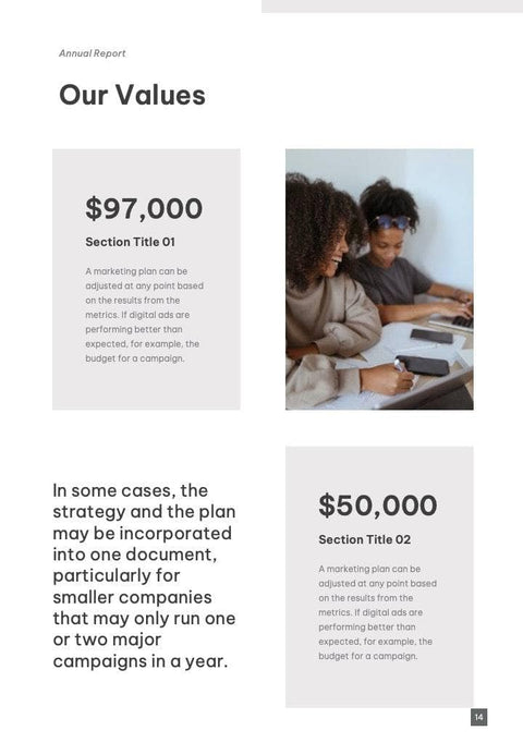 Business-Proposal-2-Pages-Infographics Documents Minimalist Annual Report PowerPoint Template powerpoint-template keynote-template google-slides-template infographic-template