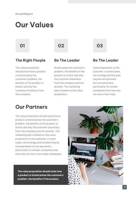 Business-Proposal-2-Pages-Infographics Documents Minimalist Annual Report PowerPoint Template powerpoint-template keynote-template google-slides-template infographic-template