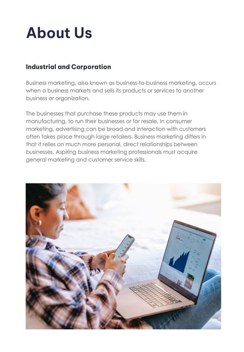 Business-Proposal-4-Pages-Infographics Infographics Han Blue Business Proposal Template powerpoint-template keynote-template google-slides-template infographic-template