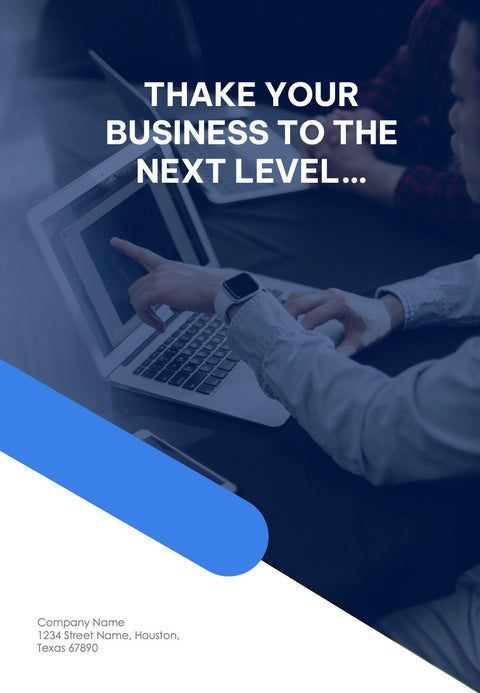 Business-Proposal-4-Pages-Infographics Weebly Blue Business Proposal Template powerpoint-template keynote-template google-slides-template infographic-template