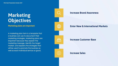 Business-Proposal-Deck Slides Blue and Yellow Professional and Clean Presentation Marketing Plan Template S10272201 powerpoint-template keynote-template google-slides-template infographic-template