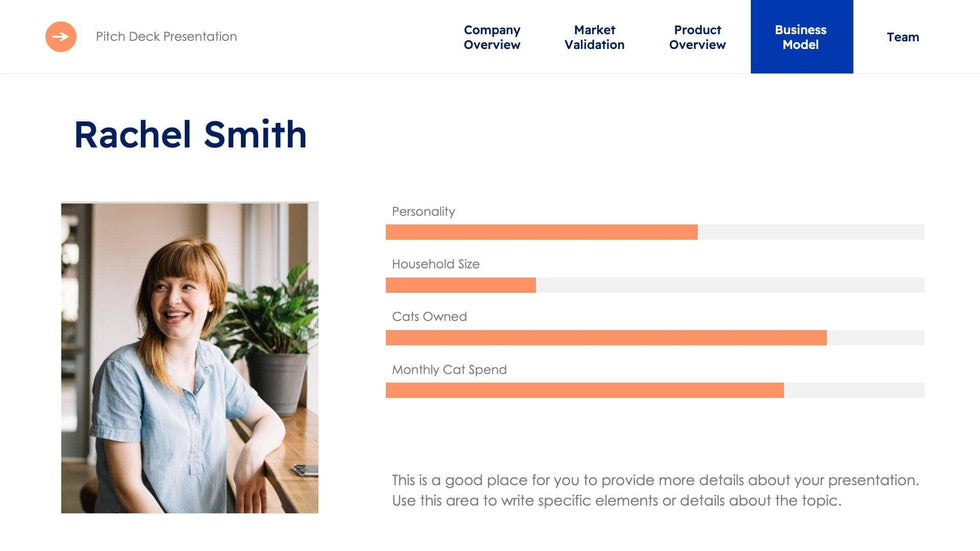 Business-Proposal-Deck Slides Royal Blue Light Orange Minimal and Simple Presentation Business Proposal Template S10072201 powerpoint-template keynote-template google-slides-template infographic-template