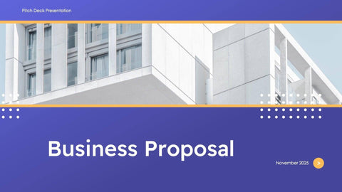 Business-Proposal-Deck Slides Violet and Yellow Simple and Professional Presentation Business Proposal Template S10102201 powerpoint-template keynote-template google-slides-template infographic-template