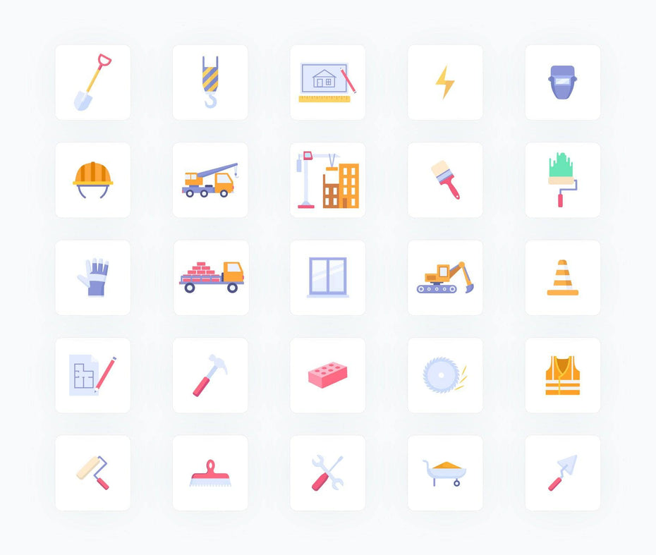 Construction-Flat-Vector-Icons Icons Construction Flat Vector Icons S04142202 powerpoint-template keynote-template google-slides-template infographic-template
