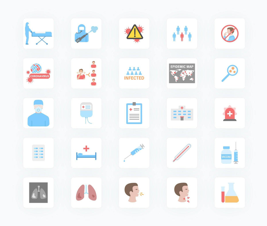 Coronavirus-Flat-Vector-Icons Icons Coronavirus Flat Vector Icons S02142204 powerpoint-template keynote-template google-slides-template infographic-template