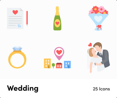 Coronavirus-Flat-Vector-Icons Icons Wedding Flat Vector Icons S02142201 powerpoint-template keynote-template google-slides-template infographic-template