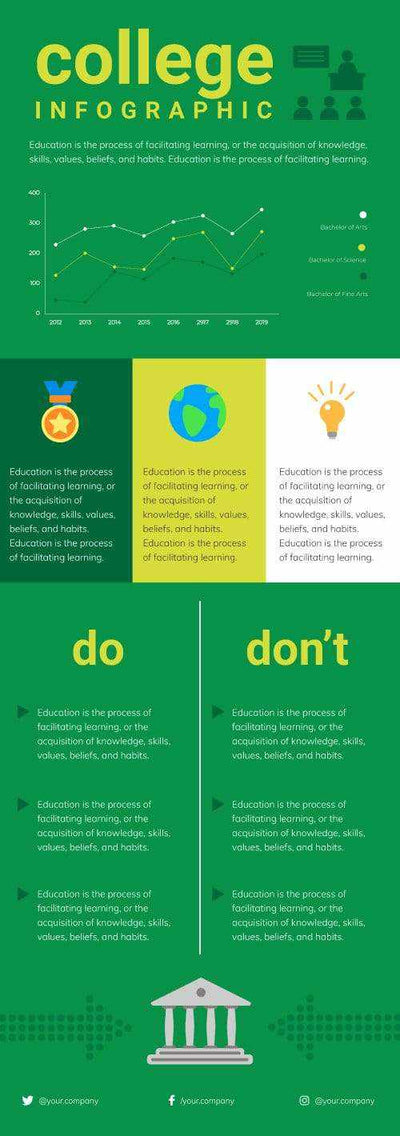 Education Infographics V17-Education-Powerpoint-Keynote-Google-Slides-Adobe-Illustrator-Infografolio
