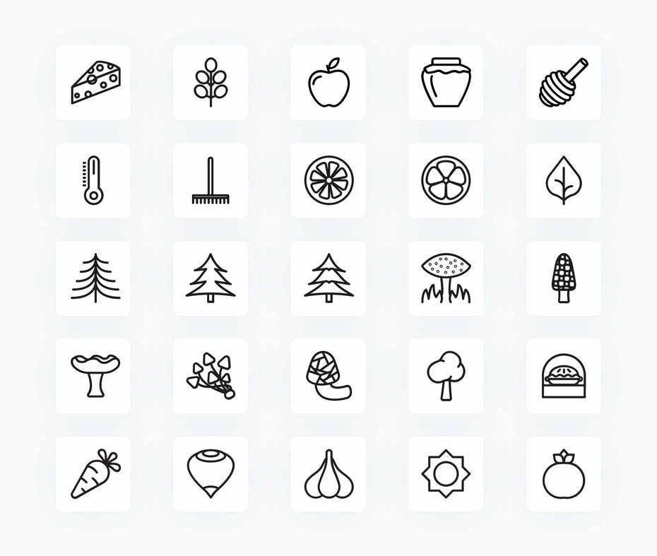 Fall-Outline-Vector-Icons Icons Fall Outline Vector Icons S12212103 powerpoint-template keynote-template google-slides-template infographic-template