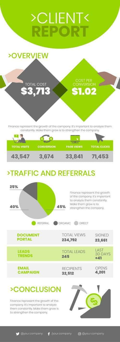 Finance Infographics V62-Finance-Powerpoint-Keynote-Google-Slides-Adobe-Illustrator-Infografolio
