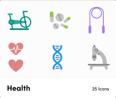 Health Flat Vector Icons S12082102-Icons-Health-Flat-Vector-Icons-Powerpoint-Keynote-Google-Slides-Adobe-Illustrator-Infografolio