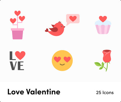 Love-Valentine-Flat-Vector-Icons Icons Love Valentine Flat Vector Icons S02142204 powerpoint-template keynote-template google-slides-template infographic-template