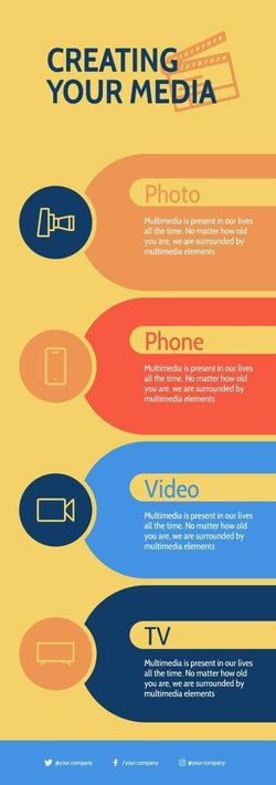 Media Infographics V10-Media-Powerpoint-Keynote-Google-Slides-Adobe-Illustrator-Infografolio