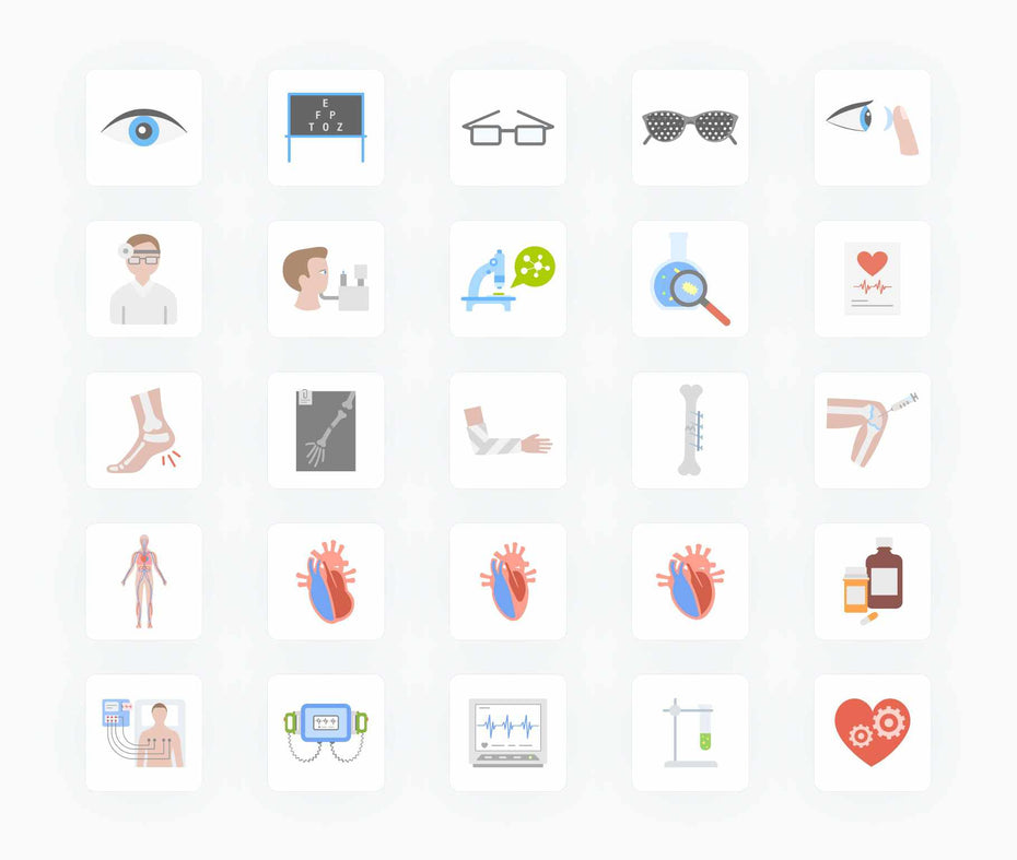 Medicine-Flat-Vector-Icons Icons Medicine Flat Vector Icons S01192202 powerpoint-template keynote-template google-slides-template infographic-template