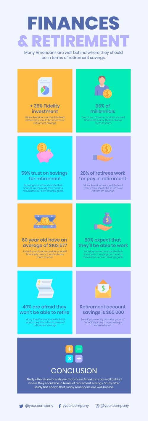 Money-and-Finances-Infographics Infographics Finances and Retirement Infographic Template powerpoint-template keynote-template google-slides-template infographic-template