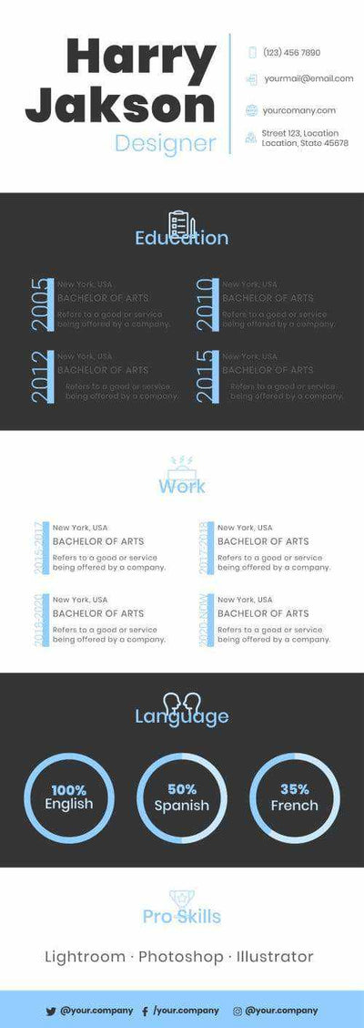 Personal-Resume-Infographics-V10-Personal-Resume-Powerpoint-Keynote-Google-Slides-Adobe-Illustrator-Infografolio