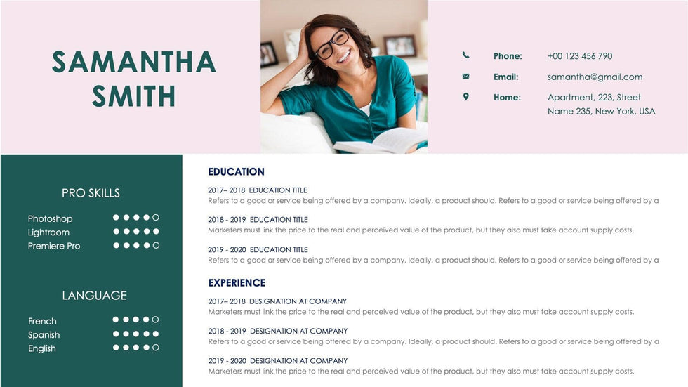 Personal Resume-Slides Slides Personal Resume Slide Infographic Template S01112208 powerpoint-template keynote-template google-slides-template infographic-template