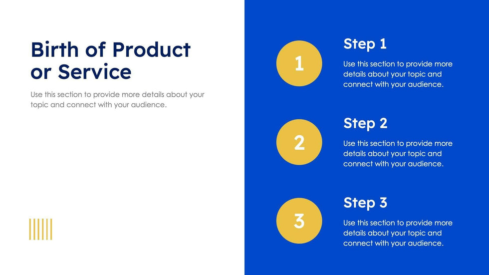 Pitch-Deck-Slides Slides Blue Light Yellow Luxury and Professional Presentation Pitch Deck Template S10032201 powerpoint-template keynote-template google-slides-template infographic-template